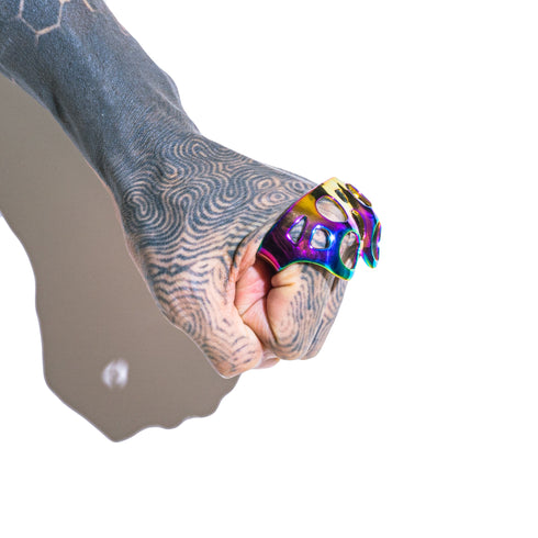 JULIUS 077ACU5 Acid / Fangophilia Knuckle Cover